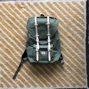 Herschel Little America Backpack Olive Green - RAD CARS Limited Edition